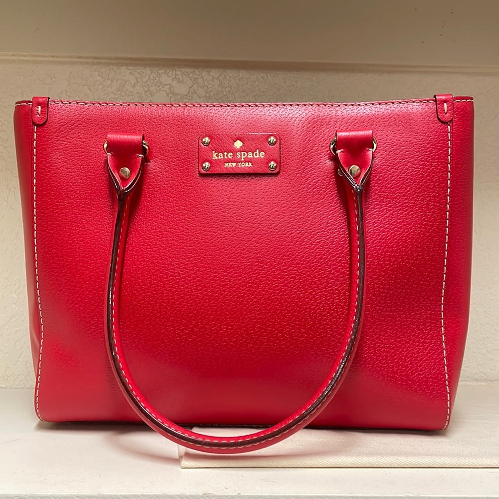 Kate Spade Red Satchel